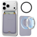 Techmade Smart Wallet Slim Magnetic 3 Carte Purple