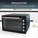DCG Multiforno Elettrico Ventilato MB9880 – 80L 2800W – Nero