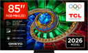 TCL RM7L 85RM7L TV 2,16 m (85") 4K Ultra HD Smart TV Wi-Fi Nero 2000 cd/m²