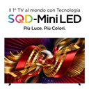 TCL C8L TV 98C8L SQD Mini LED da 98", 4K HDR, 6000 nit, 4.032 zone di dimming, Google TV, 144Hz, Dolby Vision & Atmos, Audio Bang & Olufsen