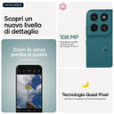 Motorola moto g77 Camera 108MP Dual SIM ibrida Android 16.0 5G USB tipo-C 8 GB 256 GB 5200 mAh Verde