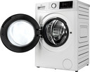 Beko b100 BMX8126DW 8kg classe A bianco, inverter 1200 giri, display XL, oblò bianco, vapore
