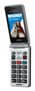 Brondi 10282060 cellulare 7,11 cm (2.8") 119 g Nero, Argento Telefono per anziani
