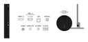 TCL Serie Smart TV QD-MiniLED 4K 115" 115C7K, 144Hz, audio Onkyo 4.2.2, Dolby Vision IQ & Atmos, Google TV