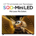 TCL X11L TV 98X11L SQD‑Mini LED da 98”, 4K UHD, 10.000 nit e 20.736 zone di dimming, Smart Google TV a 144Hz, Dolby Vision & Atmos, Audio Bang & Olufsen