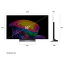 LG OLED evo AI 55'' Serie C6 OLED55C65LA, 4K, Brightness Booster, Processore α11 Gen3, VRR 165Hz,G-Sync, SMART TV 2026