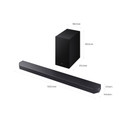 Samsung Q-series Soundbar HW-Q600F/ZF, Audio 3.1.2 canali , Wireless Dolby Atmos, 2025