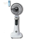 Gadip Mirio Ventilatore a Piedistallo con Nebulizzatore 80W Funzione Anti-Zanzare con Telecomando – Bianco