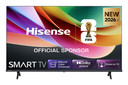 Hisense Smart TV 32" HD Ready 32A4S, 60Hz, DTS Virtual X, VIDAA OS con 1000+ APP, Game Mode, Wifi, AirPlay2, Works with Alexa, lativù