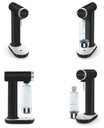 Smeg Gasatore d'Acqua Domestico 1 Litro SKC01BLM Linea Tritan Renew 50% Plastica Riciclata – Nero Opaco