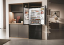 Haier HFR3718ENGB Libera installazione 402 L Nero