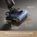 Dreame H15 Pro Combo Aspirapolvere elettrica Batteria Secco e bagnato Senza sacchetto 400 W Nero, Grigio 5 Ah