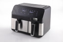 Ardes ARFRYA03D friggitrice Doppia 9 L Indipendente Friggitrice ad aria calda Nero, Acciaio inox