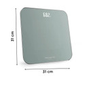 Rowenta Classic 2.0, Bilancia Da Bagno, Schermo Invisibile Facile da Leggere, Eucalipto, BS1903