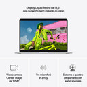 Apple MacBook Air 13" M5 chip 10‑core CPU 8‑core GPU, 16GB, 512GB SSD - Argento