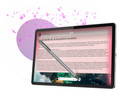Lenovo Idea Tab - Display 11" 2.5K (2560x1600) IPS 500nits 90Hz - CPU MediaTek Dimensity 6300 - RAM 8GB - Memoria 256GB UFS - Grafica ARM Mali G57 MC2 - Connettività WiFi + 5G Slot Nano-SIM & MicroSD - Android 15 - Tab Pen Inclusi