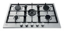 Zoppas EZPG755GXH Acciaio inox Da incasso 75 cm Gas 5 Fornello(i)