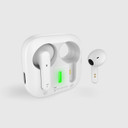 Techmade Auricolari Wireless Bluetooth Bianco con Box di Ricarica