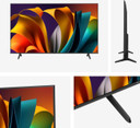 Hisense 43E6ST 109,2 cm (43") 4K Ultra HD Smart TV Wi-Fi Nero 200 cd/m²
