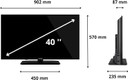 TV LED TE40900B53I2D 40"FHD DVBT2/S2 SMART TIVO
