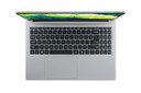 Acer Aspire Lite AL15-54P-52F5 Intel Core Ultra 5 115U Computer portatile 39,6 cm (15.6") Full HD 8 GB LPDDR5-SDRAM 512 GB SSD Wi-Fi 6 (802.11ax) Windows 11 Home Argento AZERTY
