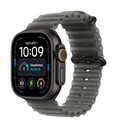 Apple Watch Ultra 4 GPS + Cellular, Cassa 49 mm in titanio nero con cinturino Ocean nero traslucido
