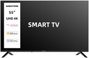 United UNLED55KM10VDA SMART TV 55" ULTRA HD 4K, Sistema operativo VIDAA, Triplo tuner DVBT2/C/S2 HEVC MAIN10, Dolby Audio, Parental Control
