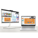 HP E09C8EA All-in-One PC AMD Ryzen™ 5 40 60,5 cm (23.8") 1920 x 1080 Pixel 8 GB LPDDR5x-SDRAM 512 GB SSD Windows 11 Home Wi-Fi 6 (802.11ax) Bianco