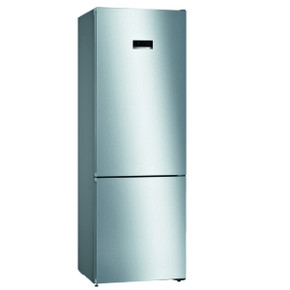 Bosch Serie 4 KGN49XLEA Frigorifero combinato da libera installazione 203 x 70 cm Metal look Classe E