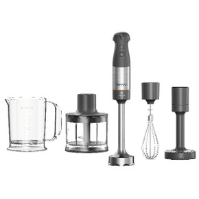 Kenwood Triblade XL+ HBM60307GY Mixer a immersione 1000W con accessori Grigio