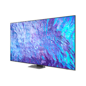 Samsung Series 8 TV QE98Q80CATXZT QLED 4K, Smart TV 98" Processore Neural Quantum 4K, SuperSlim Design, Carbon Silver 2023