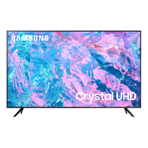 Samsung Series 7 TV UE65CU7170UXZT Crystal UHD 4K, Smart TV 65" Processore Crystal 4K, OTS Lite, Black 2023