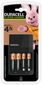 Duracell Caricabatterie 4 ore + 2xAA, 2xAAA
