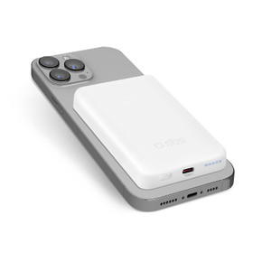 SBS TEBB5000MAG1CW batteria portatile 5000 mAh Carica wireless Bianco SBS TEBB5000MAG1CW batteria portatile 5000 mAh Carica wireless Bianco