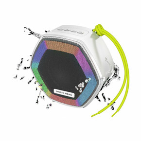 SPEAKER 5W IPX5 C/LUCI LED INTEGRATE BIANCO