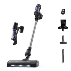 Rowenta X-Pert 7.60 RH6A35 aspirapolvere senza filo Viola, Argento Senza sacchetto Rowenta X-Pert 7.60 RH6A35 aspirapolvere senza filo Viola, Argento Senza sacchetto