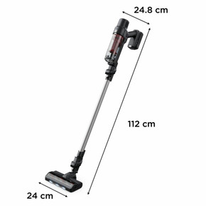 Rowenta X-Pert 7.60 RH6A71 aspirapolvere senza filo Alluminio, Rosso Senza sacchetto Rowenta X-Pert 7.60 RH6A71 aspirapolvere senza filo Alluminio, Rosso Senza sacchetto