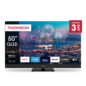 Thomson 50QG6C14 TV 127 cm (50") 4K Ultra HD Smart TV Wi-Fi Nero Thomson 50QG6C14 TV 127 cm (50") 4K Ultra HD Smart TV Wi-Fi Nero