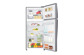 LG GTF744PZPED Frigorifero doppia porta, Classe E, 509L, Wi-Fi, Dispenser acqua, Inox