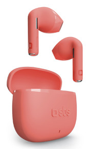 SBS Go Pods Auricolare True Wireless Stereo (TWS) In-ear Musica e Chiamate USB tipo-C Bluetooth Rosso
