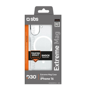 SBS TED3OMAGCOVIP1661 custodia per cellulare 15,5 cm (6.1") Cover Trasparente