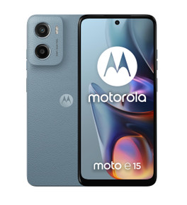 Motorola moto e15 16,9 cm (6.67") Doppia SIM Android 14 Go edition 4G USB tipo-C 2 GB 64 GB 5200 mAh Blu Motorola moto e15 16,9 cm (6.67") Doppia SIM Android 14 Go edition 4G USB tipo-C 2 GB 64 GB 5200 mAh Blu