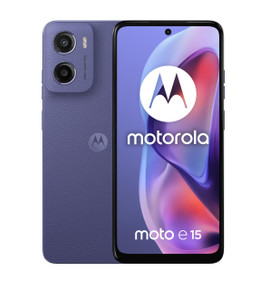 Motorola moto e15 16,9 cm (6.67") Doppia SIM Android 14 Go edition 4G USB tipo-C 2 GB 64 GB 5200 mAh Lavanda Motorola moto e15 16,9 cm (6.67") Doppia SIM Android 14 Go edition 4G USB tipo-C 2 GB 64 GB 5200 mAh Lavanda