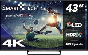 TV QLED 4K 43" Smart Tech 43QW02V Web OS