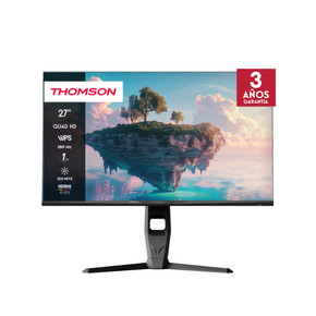 Thomson M27QG5Y14 Monitor PC 68,6 cm (27") 2560 x 1440 Pixel Quad HD LED Grigio