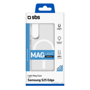 SBS TELIGMAGSAS25E custodia per cellulare 16,9 cm (6.66") Cover Trasparente SBS TELIGMAGSAS25E custodia per cellulare 16,9 cm (6.66") Cover Trasparente