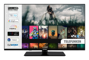 Telefunken TE40750B45I2KT TV 101,6 cm (40") Full HD Smart TV Wi-Fi Nero 250 cd/m²
