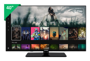 Telefunken TE40750B45I2KT TV 101,6 cm (40") Full HD Smart TV Wi-Fi Nero 250 cd/m²