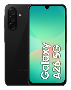 Samsung Galaxy A26 5G, Smartphone con Funzioni intelligenti, Display Super AMOLED 6.7”, 6GB RAM, 128GB, Batteria 5.000 mAh, memoria espandibile, Black