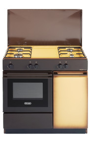 De’Longhi SGK 854 NM cucina Gas Beige, Marrone